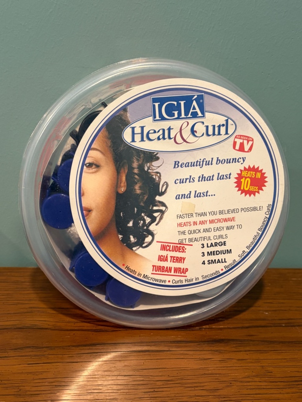 π₯ππ₯ Hair Styling Tool Bundle - Vidal Sassoon, IGIA Heat & Curl, Turbie Twist - Picture 4 of 10